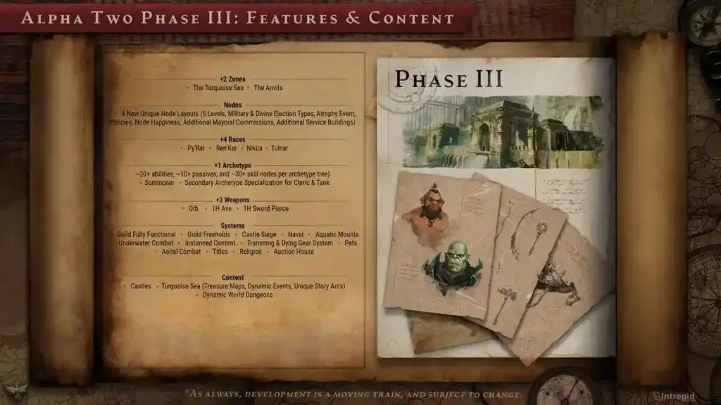 Ashes of Creation – تفاصيل المرحلة الثالثة من Alpha في تحديث التطوير الأخير 2 ashes of creation alpha 3