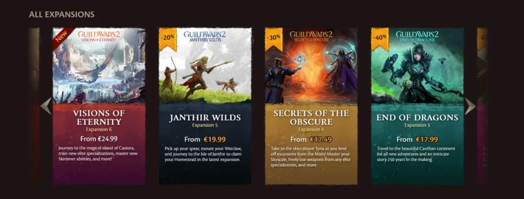 تخفيضات كبيرة على توسعات Guild Wars 2 بمناسبة الجمعة السوداء 2 Screenshot 2025 11 30 205112